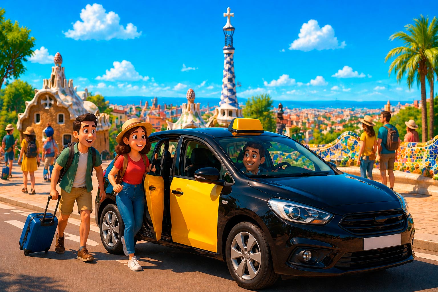 Viajes y desplazamientos sin preocupaciones - taxi Airport Barcelona